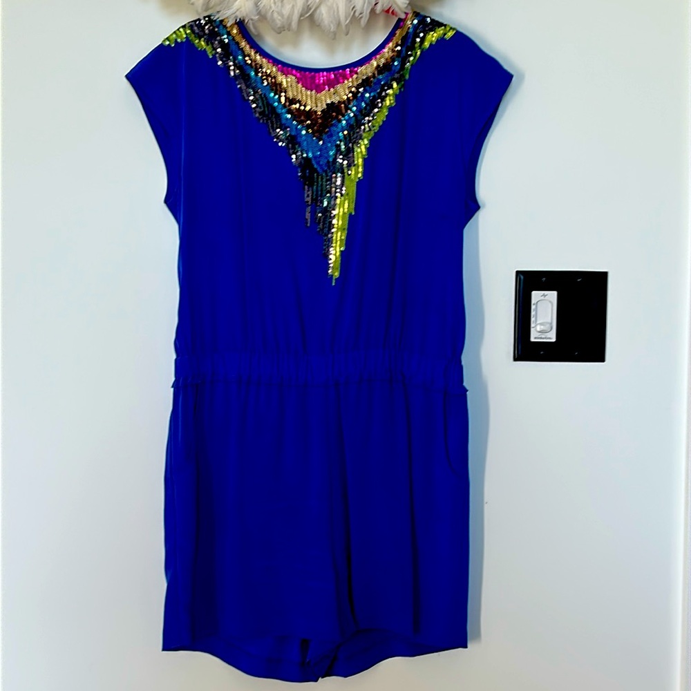 Silk Trina Turk Romper